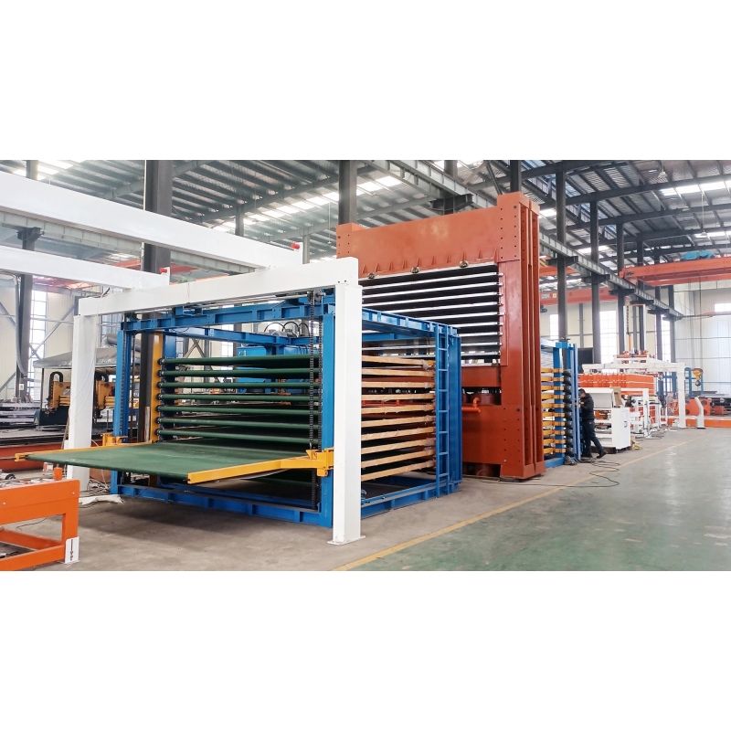 Full Auto Film Faced Plywood Hot Press Line